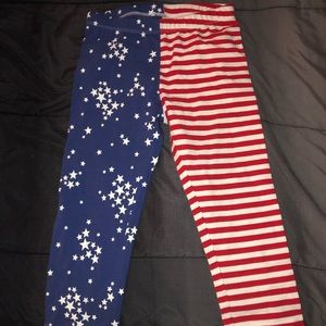 Girls USA leggings
